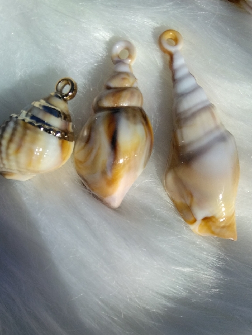 Fsux Shell Pendant Charm Set